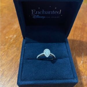 Disney Enchanted Diamond Ring - Pear